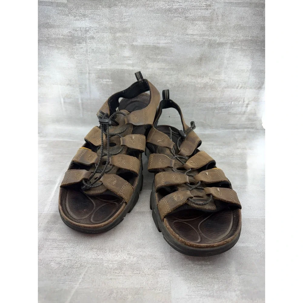Keen Arroyo II Men Brown Leather Waterproof Hiking Sandals 1003032 Size 14